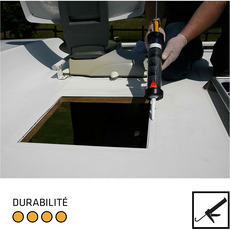 Miniature Sikaflex 522 Caravan (Mastic Blanc) - 300 ml - SIKA N° 2