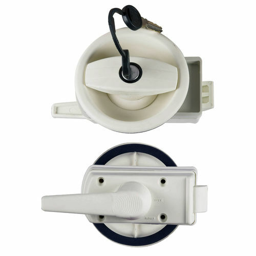 SERRURE EUROPA DROITE A POIGNEE BLANCHE - ZADI