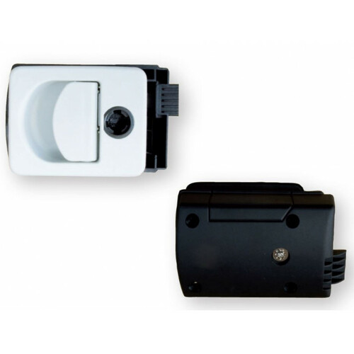 SERRURE DE GARAGE KUBUS BLANCHE - STS OBERHOLZ