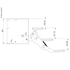 Miniature Marchepied à 3 marches 530 mm pour les grands motorhomes ( Liner ) N° 1