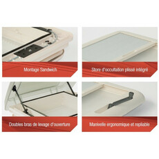 Miniature LANTERNEAU VENT F PRO 40 x 40 - FIAMMA N° 3