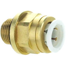 Miniature Union simple mâle 3/8 12 mm laiton N° 2