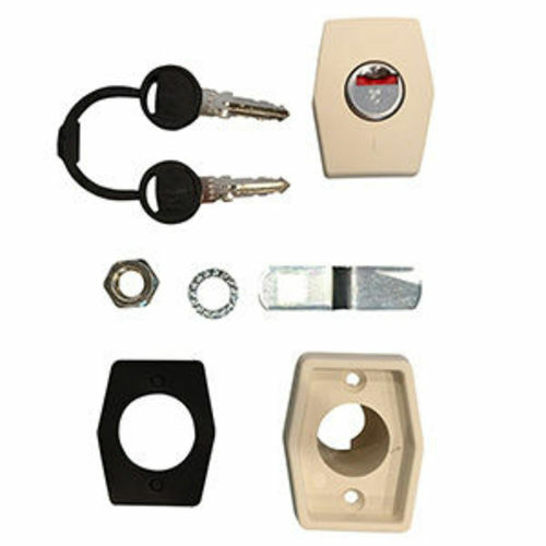 SERRURE IVOIRE  AVEC CAME COUDEE - ZADI