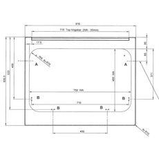 Miniature BAIE LATÉRAL POUR DUCATO - 816 X 650 -POLYPLASTIC   N° 2