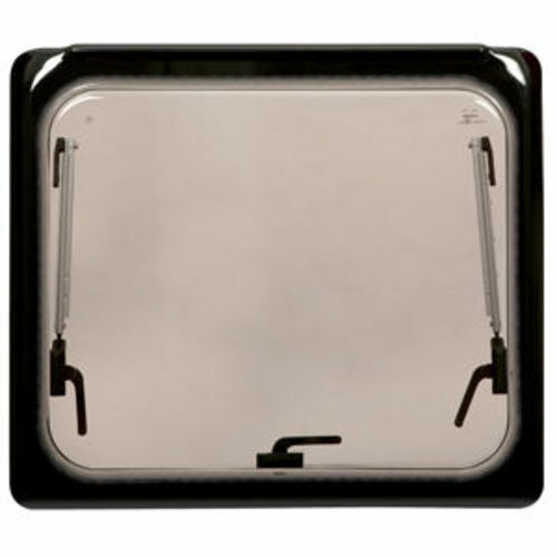 Baie Adria Plastoform AM07 – 520 x 440 mm – Gris/Noir