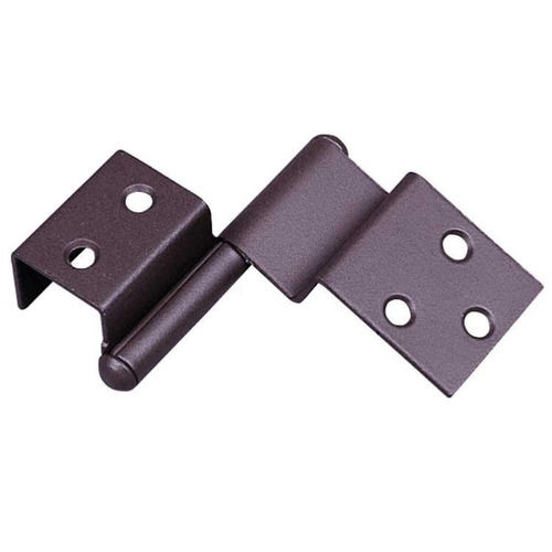 CHARNIERE SPECIALE PORTE - BRUN - DROITE X 2 - REIMO