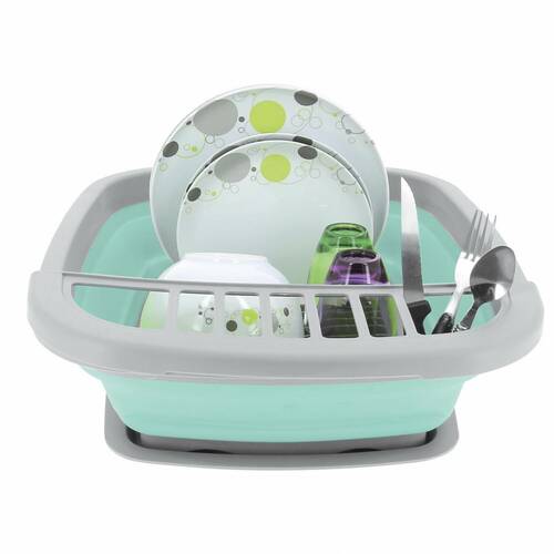 EGOUTTOIR VAISSELLE PLIANT SILICONE GRAND FORMAT - INCASA