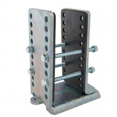 Miniature ADAPTATEUR CHÂSSIS POUR DÉPLACE CARAVANNE CAMPER TROLLEY ADAPTATEUR CHÂSSIS UNIVERSEL - KRONINGS N° 1