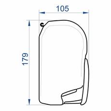 Miniature STORE 8000 MOTORISÉ MYSTIC GRIS 4,00 M BOÎTIER CRÈME - THULE N° 2