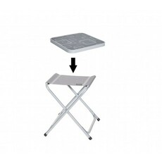 Miniature TABLETTE POUR TABOURET GRIS - TRIGANO N° 1