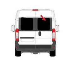 Miniature Baie FIXE porte arrière droite pour Ducato/Boxer/Jumper à partir de 2007 et Movano > 2021 - L1 - L2 - L3 - L4 N° 1