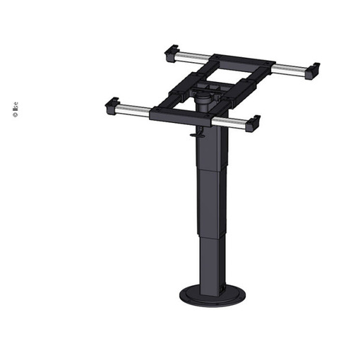 PIED TABLE PIVOTANT TELESCOPIQUE 342-712mm - ILSE TECHNIK