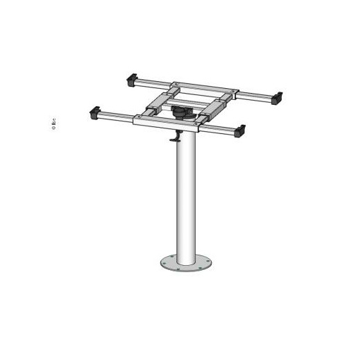 PIED TABLE FIXE 342-712mm - ILSE TECHNIK