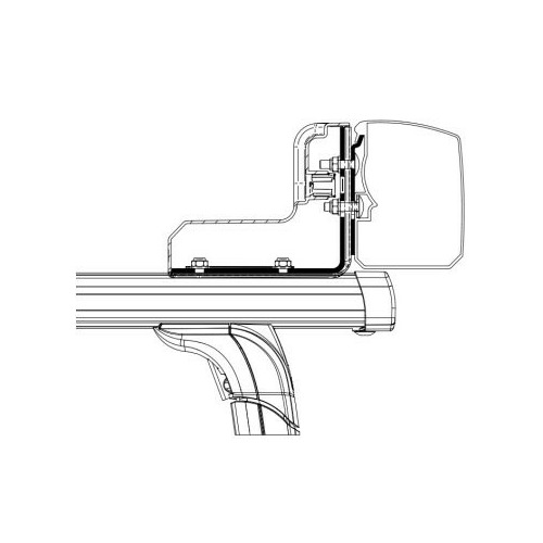 KIT ADAPTATEUR GALERIE POUR OMNISTOR 3200  - THULE