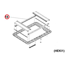 Miniature Rail de store enrouleur complet 1 paire POUR LANTERNEAUX DOMETIC HEKI I N° 0