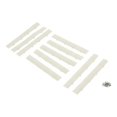 Miniature KIT 10 GRILLES DE VENTILATION BLANCHES POUR LANTERNEAU DOMETIC N° 0