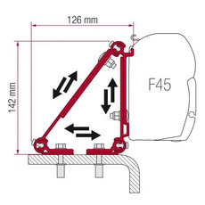 Miniature KIT ADAPTATEUR MULTI F45/F70 - FIAMMA N° 0