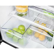 Miniature Réfrigérateur trimixte 149L à absorption N4150A LCD tactile - COLORIS NOIR - PORTE CONVEXE AVEC CADRE - THETFORD N° 3