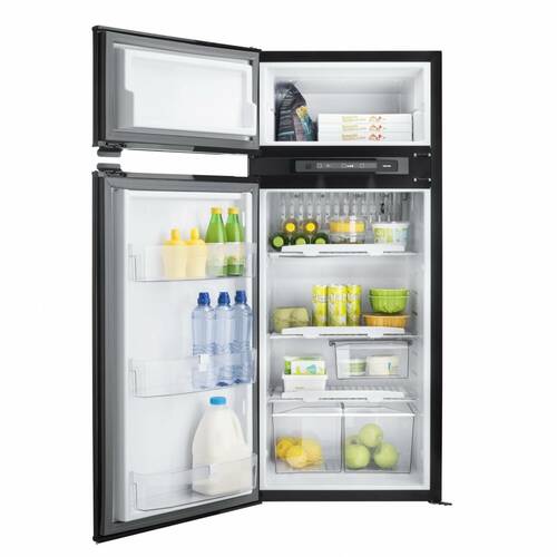 Réfrigérateur trimixte 175L à absorption N4175A LCD - COLORIS NOIR - DOUBLE PORTE CONVEXE SANS CADRE - THETFORD