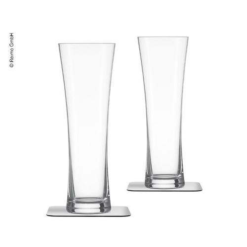 Set de 2 verres à bière en cristal SILWY