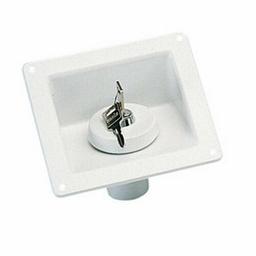 Coupelle de remplissage d'eau avec bouchon à clé camping-car Ø40mm