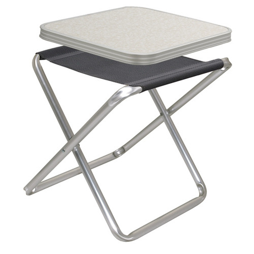 TORTUGA TABOURET PLIANT ANTHRACITE + PLATEAU - CAMP 4