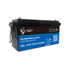 Miniature Batterie Lithium LiFePO4 Smart BMS - 12.8V 200 AH- PRO - ULTIMATRON N° 3