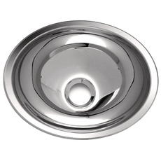Miniature LAVABO ENCASTRABLE OVALE EN INOX 34 X 27 cm N° 0
