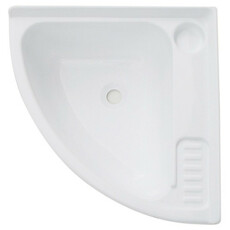 Miniature Lavabo d'angle 40x40 sans bonde blanc - THERMOFORM N° 0