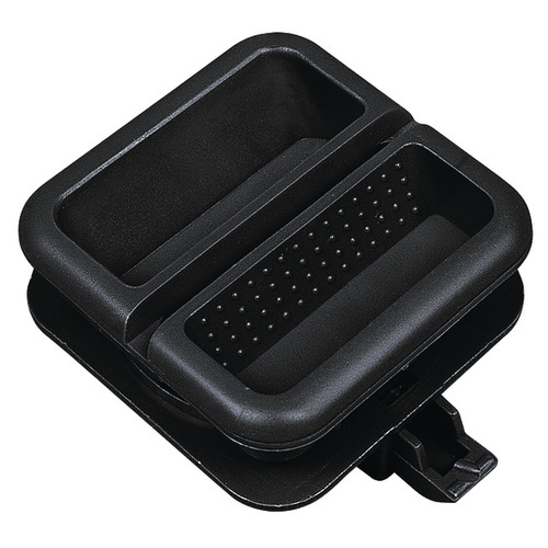 POIGNEE DE MEUBLE REIMO CARREE GRIS FONCE