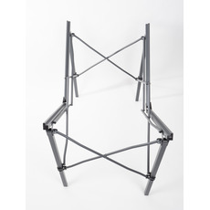 Miniature  TABLE PLIANTE ALUMINIUM ANTHRACITE RAUMA II - 120X70CM - CAMP 4 N° 6