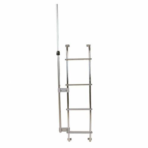 Mât télescopique d'antenne hertzienne pour échelle camping-car