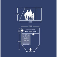 Miniature Auvent gonflable Action Air - KAMPA N° 8