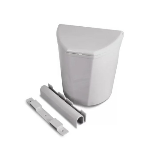 Poubelle avec supports - Dustie - 6L  KAMPA  - KAMPA DOMETIC