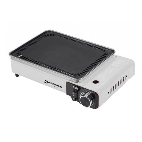 Barbecue rechaud plancha a gaz pour le camping - KEMPER