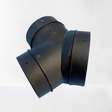 Miniature RACCORD EN Y 80 NOIR N° 2