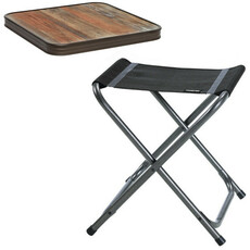 Miniature TABLETTE POUR TABOURET bois flotté - TRIGANO N° 1