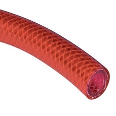Tuyau armé rouge pour eau chaude diamètre intérieur 10mm