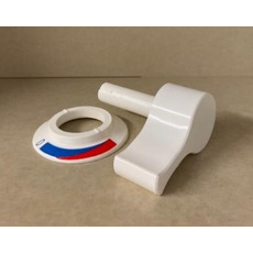 Miniature ROSETTE + LEVIER BLANC POUR MITIGEUR MONOMIX 63125 - REICH N° 0