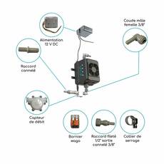 Miniature Système de traitement d'eau UV Oji Camp 01 12 Volts - 8 Litres minutes - UVOJI N° 5