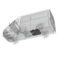 Miniature Réservoir eau usée 75 L Ducato Aprés 2006 - APLAST N° 2