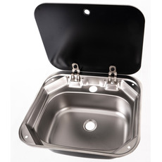 Miniature Evier avec couvercle - 415 x 365 - INOX - CARBEST  N° 0