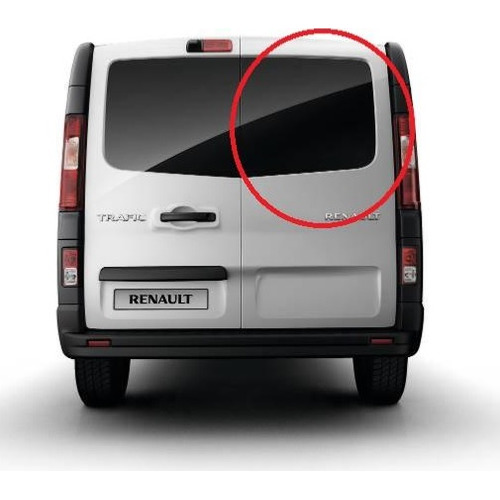 BAIE FIXE POUR PORTE ARRIERE - COTE DROIT - RENAULT Trafic 2 après 2002 et Trafic 3 après 2015/ Nissan NV300 après 2015 et Nissan PRIMASTAR après 2022