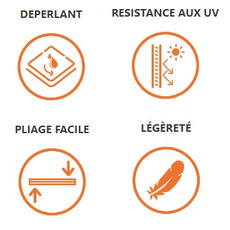 Miniature Fauteuil de camping Directeur Bahia - SOPLAIR N° 2