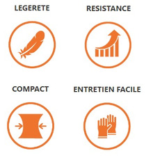 Miniature Table de camping pliante Modèle Bambou valise - 120 x 72 cm - SOPLAIR N° 4