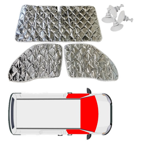 KIT 3 PIECES COTE + PARE BRISE R. KANGOO de 2008 à 2020 - NRF