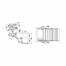 Miniature MARCHEPIED ÉLECTRIQUE DOUBLE 12V - 500MM - THULE N° 1