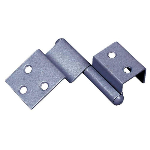 CHARNIERE SPECIALE PORTE - GRIS FONCE - GAUCHE X2  - REIMO