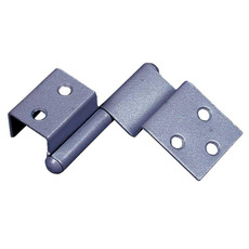 CHARNIERE DE PORTE DEGONDABLE - GRIS FONCE - DROIT  X2 - REIMO