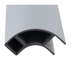 Miniature Profilé d'angle rigide 90° - 1 OUVERTURE - 15 mm - 220 cm -ALUMINIUM - REIMO N° 0